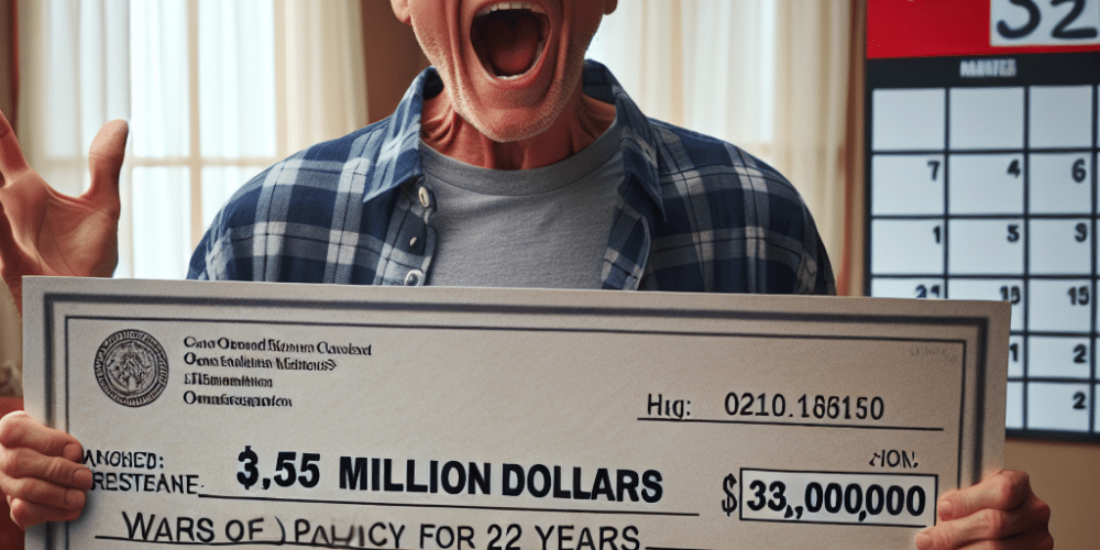 Un homme de l'Ohio remporte le jackpot de 3,5 millions de dollars après 22 ans d'attente