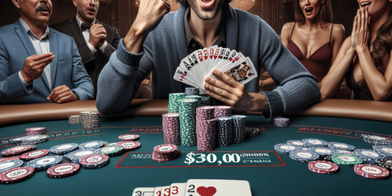 Mariano décroche le jackpot improbable de 390 000 dollars au poker
