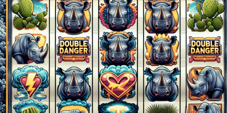 Nouvelle machine à sous Raging Rhino Double Danger de Light & Wonder