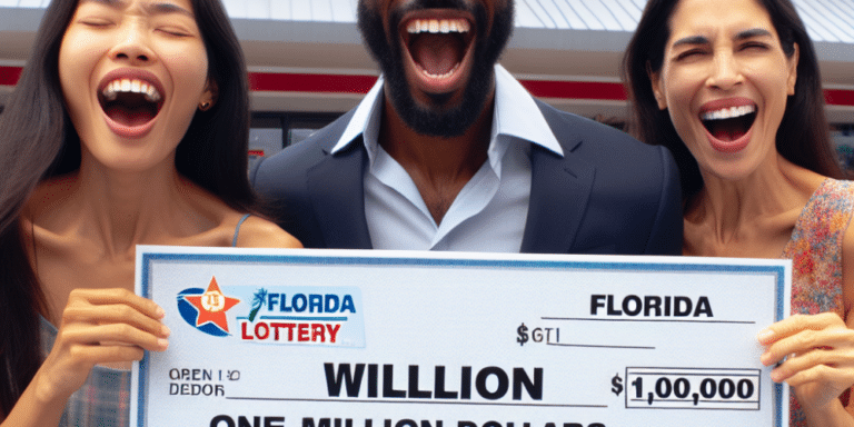 Trois Gagnants de la Loterie de Floride Remportent Chacun 1 Million de Dollars
