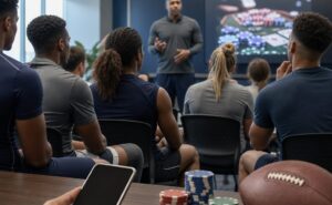Le programme obligatoire de sensibilisation au jeu de hasard de la SEC pour les athlètes