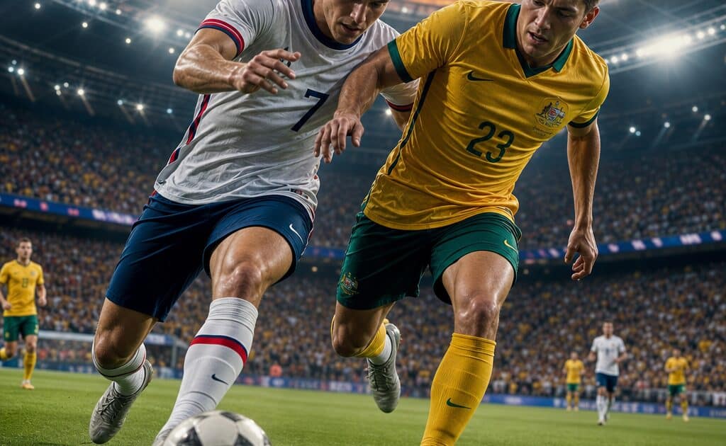 Les États-Unis affrontent l'Australie dans un match clé de la Coupe du Monde 2026