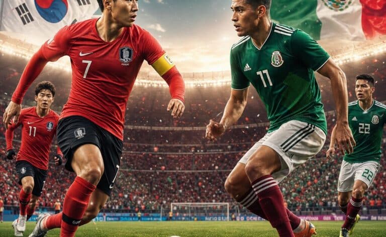 Pronostic et Analyse du Match Corée du Sud vs Mexique Coupe du Monde 2026