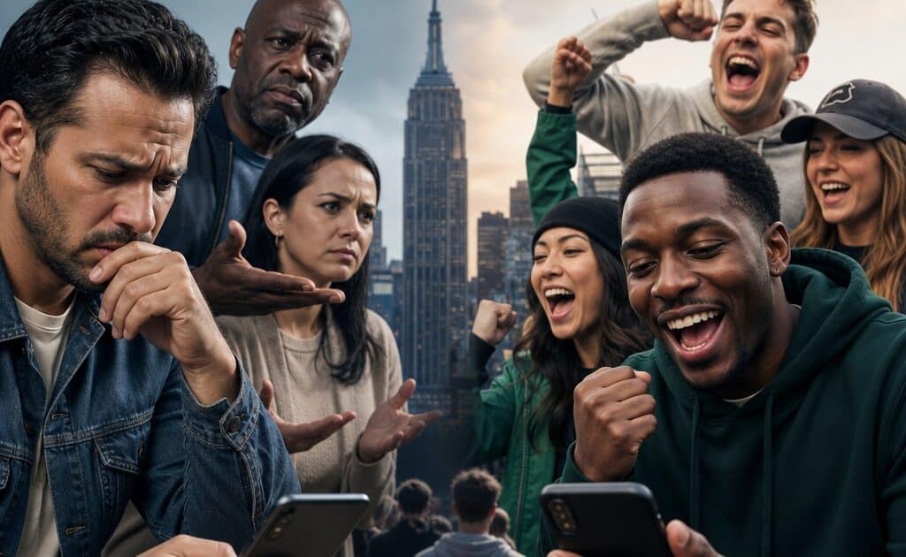Les New-Yorkais divisés sur les effets des paris sportifs en ligne malgré une participation croissante
