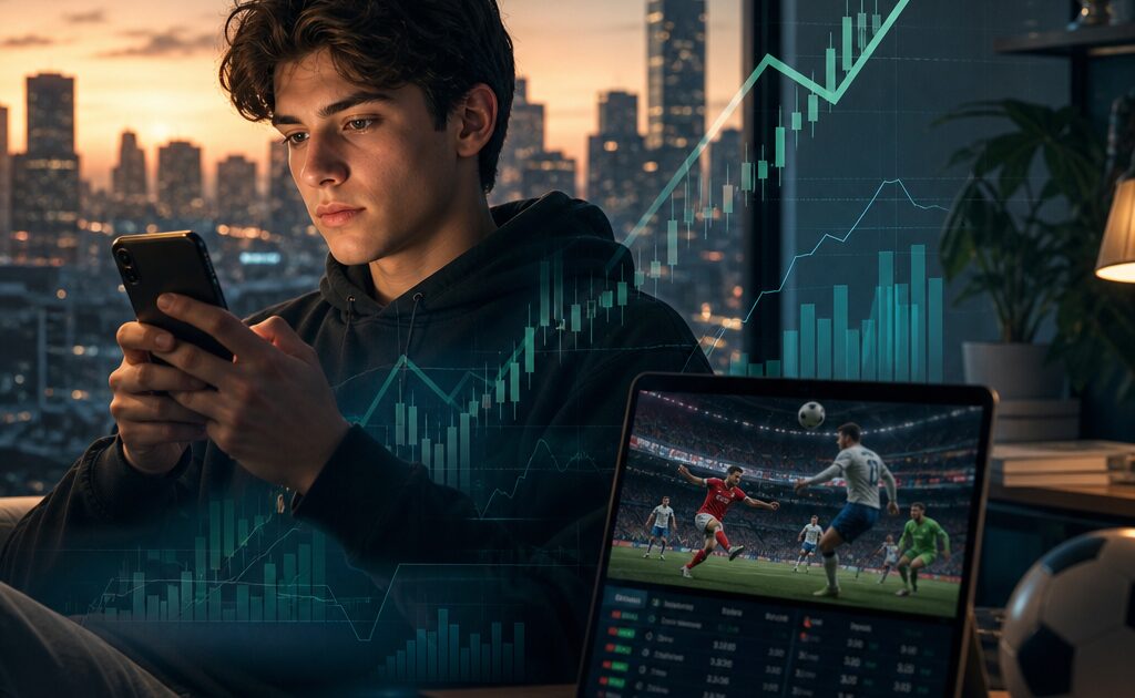 La Génération Z Voit les Paris Sportifs Comme un Investissement Financier