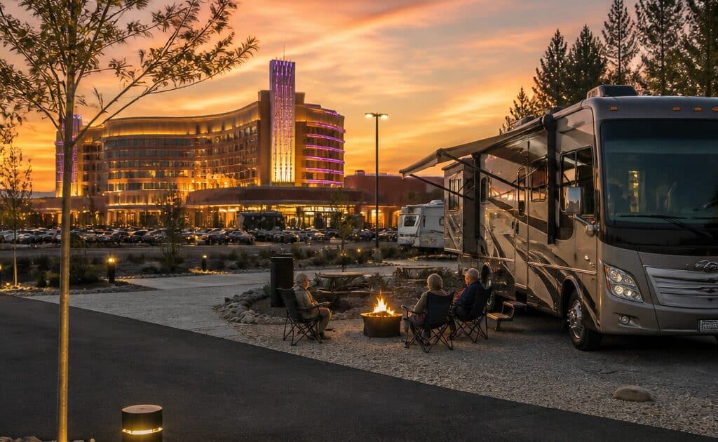 Le casino tribal du Michigan attire les voyageurs avec un nouvel espace pour camping-cars